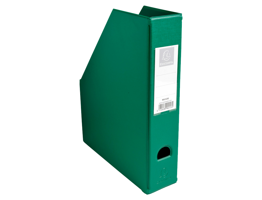 REVISTERO EXACOMPTA PVC LOMO 70 MM COLOR VERDE 230X310X70 MM