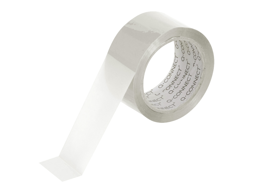 CINTA ADHESIVA Q-CONNECT POLIPROPILENO TRANSPARENTE 66 MT X 75 MM PARA EMBALAJE