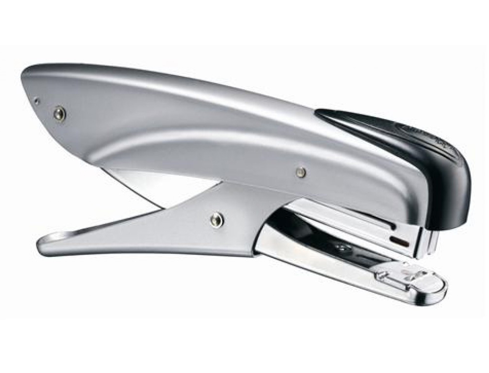 GRAPADORA MAPED UNIVERSAL METALICA DE TENAZA CAPACIDAD 20 HOJAS USA GRAPAS 26/6 EN BLISTER