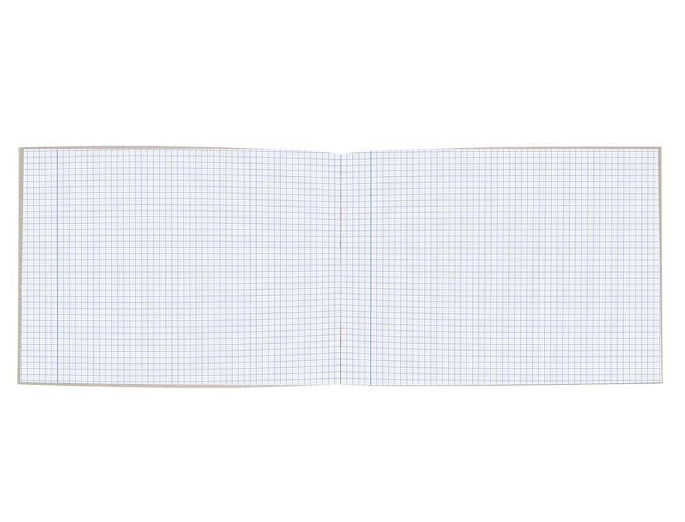 LIBRETA LIDERPAPEL WRITE A5 APAISADA 32H 60G/M2 CUADRO 3 MM CON MARGEN