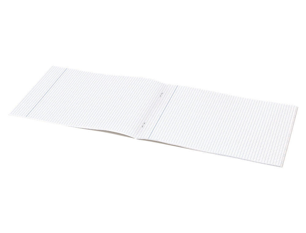 LIBRETA LIDERPAPEL WRITE A5 APAISADA 32H 60G/M2 CUADRO 3 MM CON MARGEN