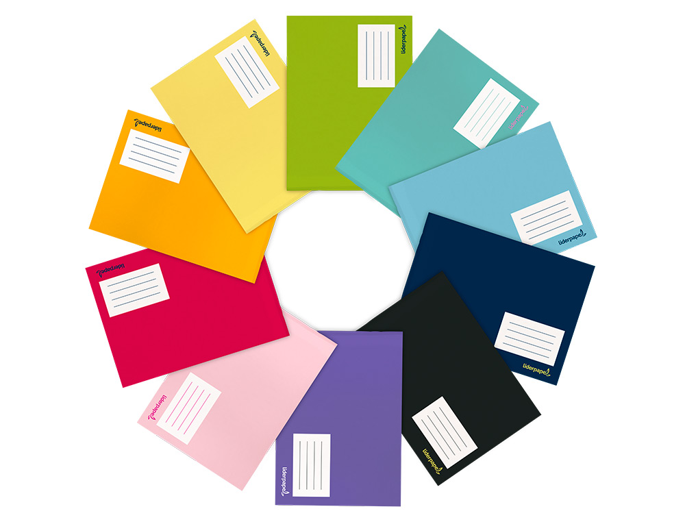 LIBRETA LIDERPAPEL WRITE A5 APAISADA 32H 60G/M2 CUADRO 3 MM CON MARGEN