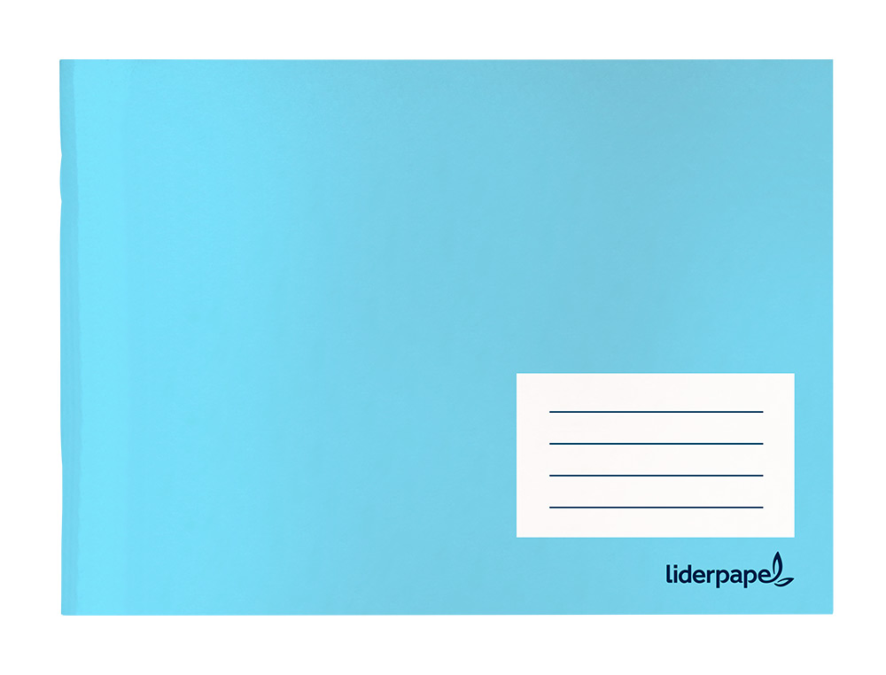 LIBRETA LIDERPAPEL WRITE A5 APAISADA 32H 60G/M2 CUADRO 3 MM CON MARGEN