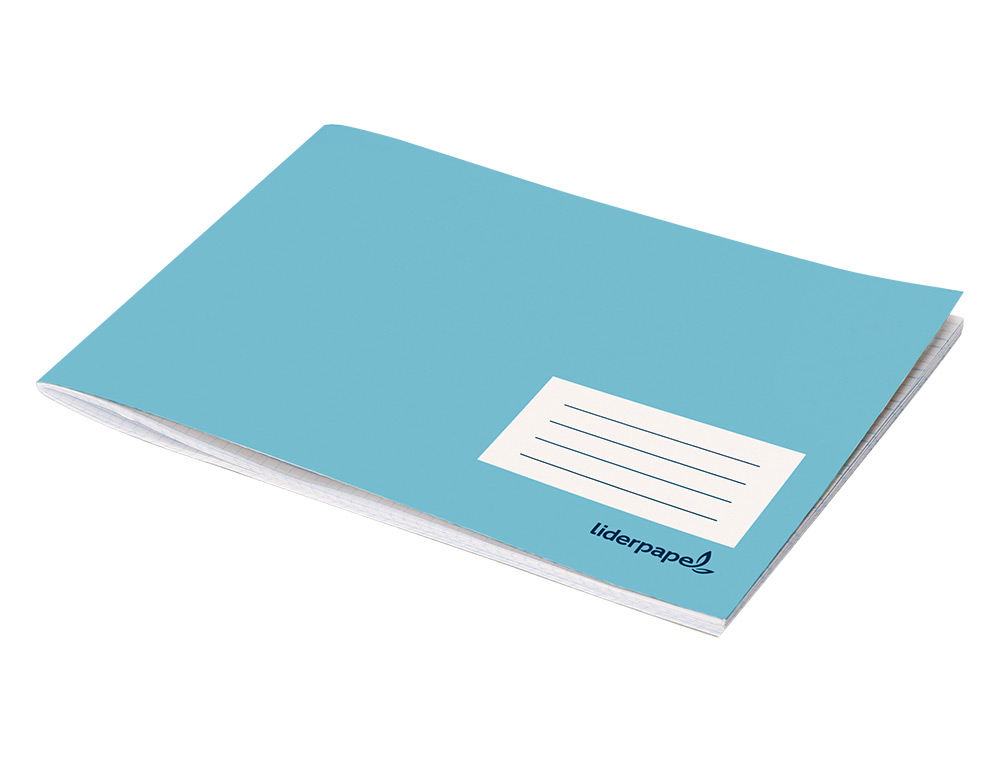 LIBRETA LIDERPAPEL WRITE A5 APAISADA 32H 60G/M2 CUADRO 3 MM CON MARGEN