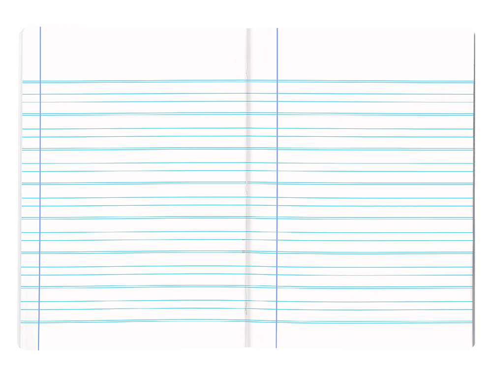LIBRETA LIDERPAPEL SCRIPTUS A4 48 HOJAS 90G/M2 RAYADO MONTESSORI 5MM CON MARGEN COLORES SURTIDOS