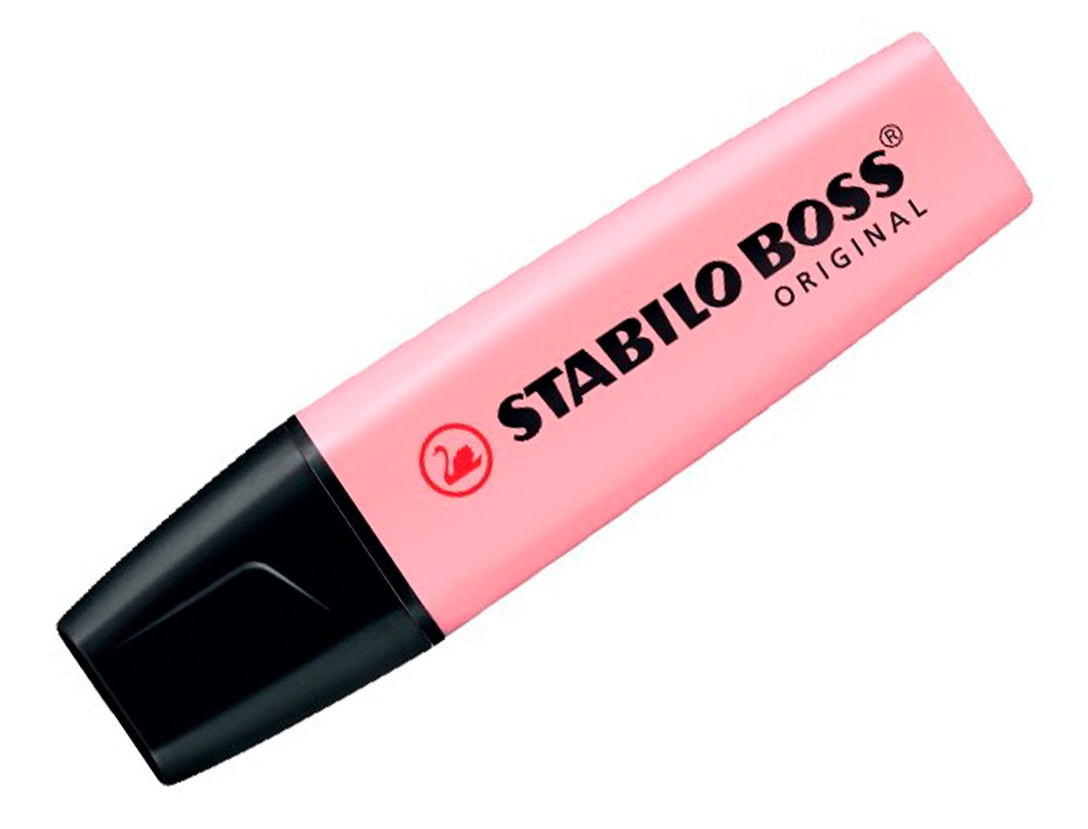 ROTULADOR STABILO BOSS PASTEL FLUORESCENTE 70 RUBOR ROSA