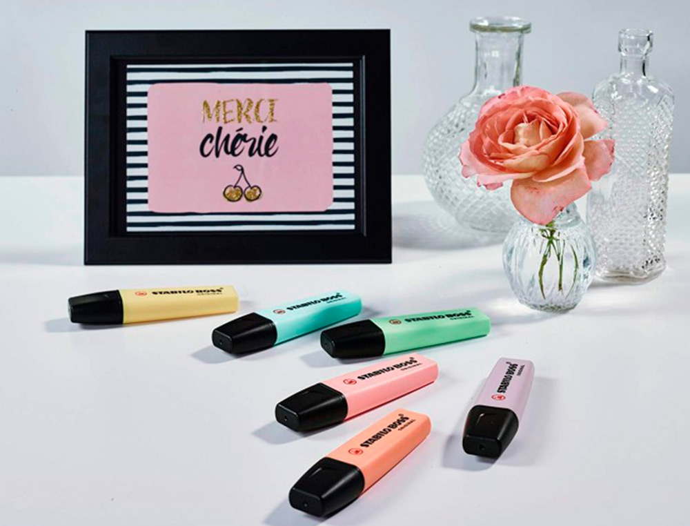 ROTULADOR STABILO BOSS PASTEL FLUORESCENTE 70 RUBOR ROSA