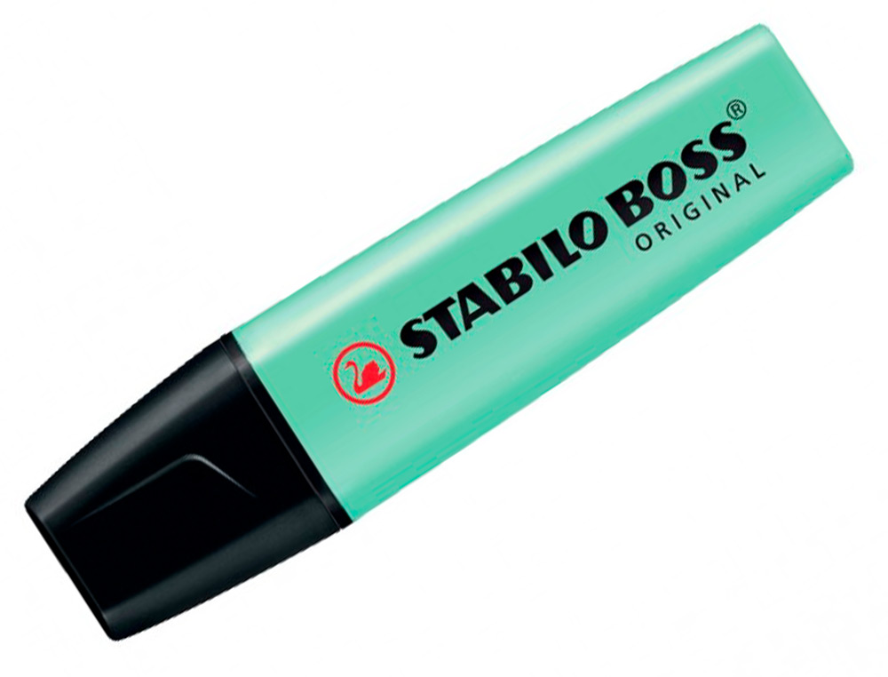ROTULADOR STABILO BOSS PASTEL FLUORESCENTE 70 PIZCA DE MENTA