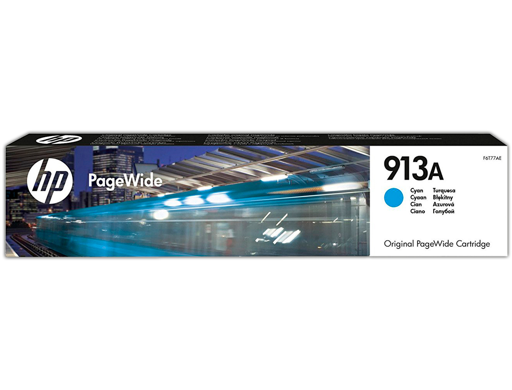 INK-JET HP JET 913A PAGEWIDE 352 / 377 / 452 / 477 / P55250 / P57750 CIAN 3000 PAGINAS