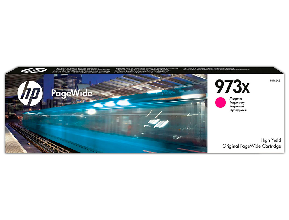 INK-JET HP JET 973X PAGEWIDE 452 / 477 / P55250 / P57750 MAGENTA 7000 PAGINAS