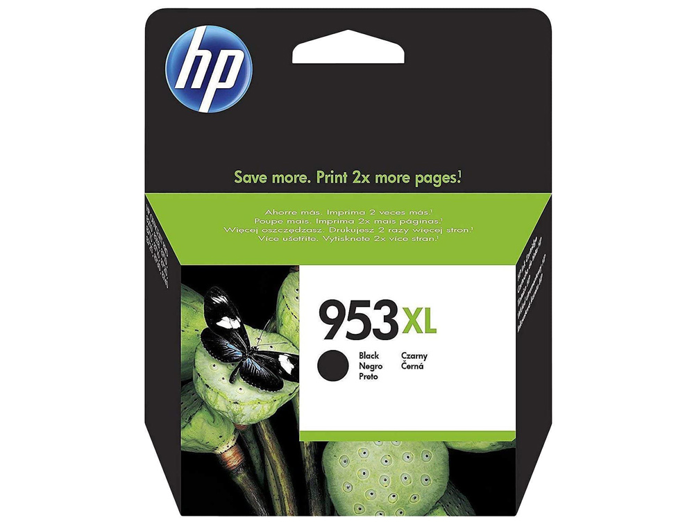 INK-JET HP 953XL OFFICEJET PRO 7730/7740/8725 8730/8740/8745 NEGRO 2000 PAGINAS