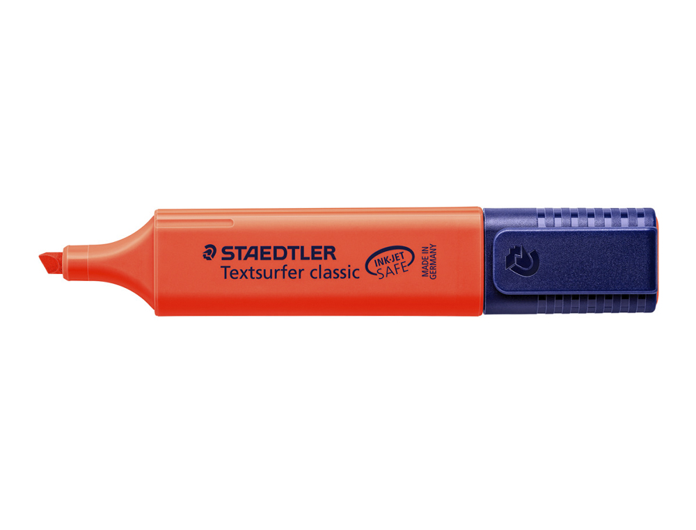 ROTULADOR STAEDTLER TEXTSURFER CLASSIC 364 FLUORESCENTE ROJO