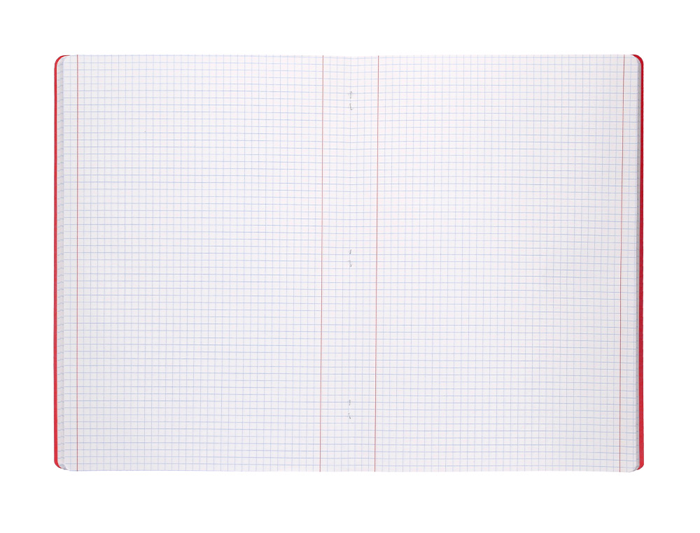 LIBRETA LIDERPAPEL 360 TAPA DE PLASTICO A4 48 HOJAS 90GR 5MM CON DOBLE MARGEN COLORES SURTIDOS