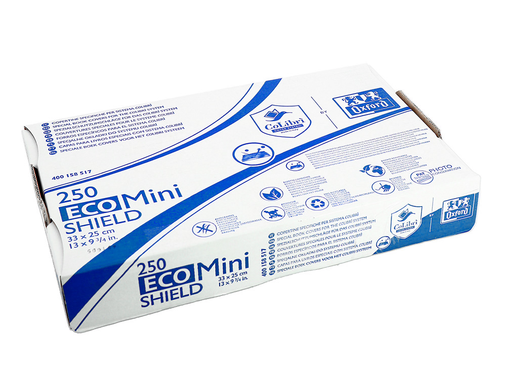 FUNDA PARA LIBROS COLIBRI ECO SHIELD MINI 250X330 MM