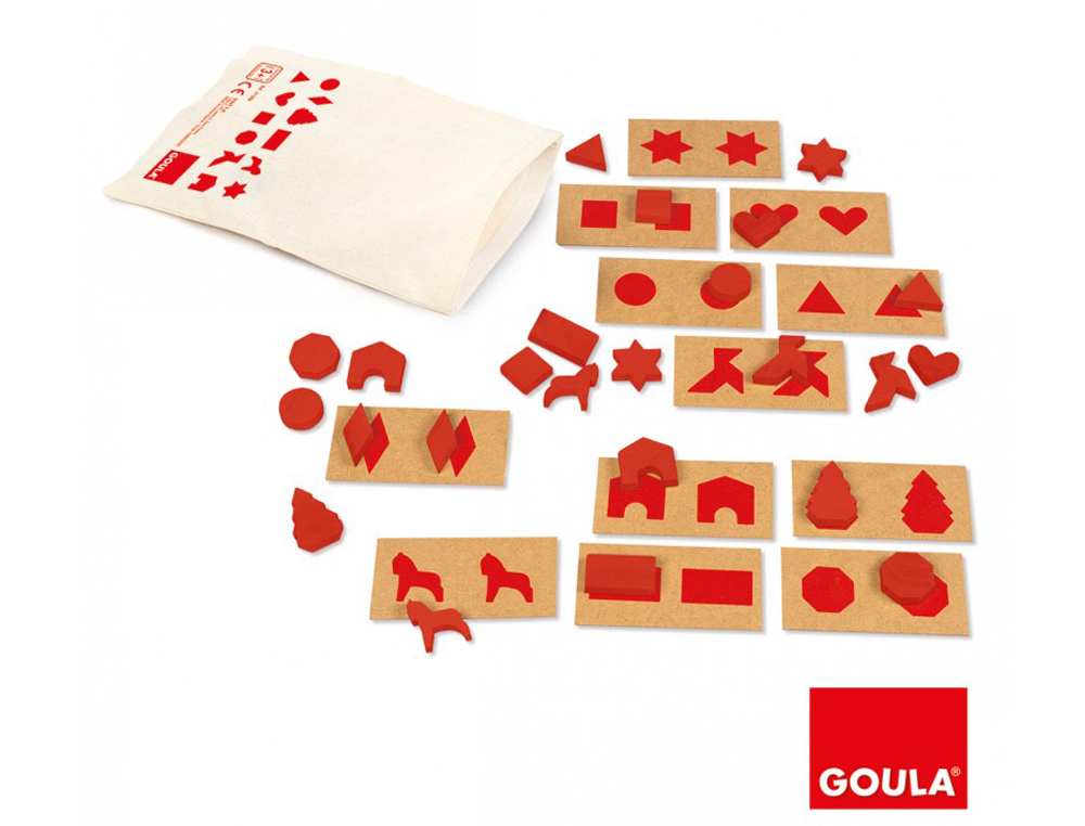 JUEGO GOULA DIDACTICO PERCEPCION TACTIL Y ASOCIACION 1