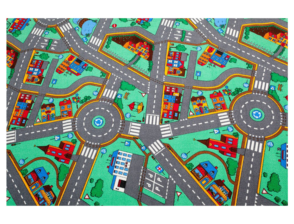 TAPIZ TRAFICO SUMO DIDACTIC GRANDE 240X160 CM