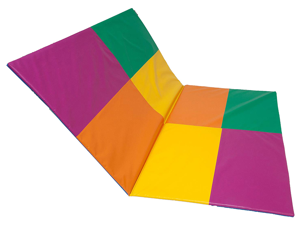 TATAMI SUMO DIDACTIC PLEGABLE MULTICOLOR 2 CUERPOS 200X150X2 CM