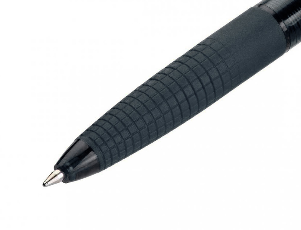 BOLIGRAFO PILOT SUPER GRIP G NEGRO RETRACTIL SUJECION DE CAUCHO TINTA BASE DE ACEITE