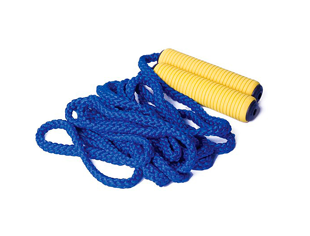CUERDA INDIVIDUAL AMAYA EN POLIPROPILENO TRENZADO EN 16 USOS CON MANGO FOAM 2.5 M