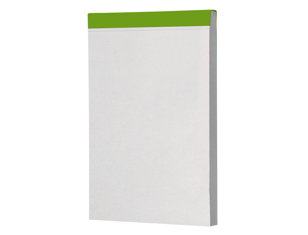 BLOC NOTAS LIDERPAPEL LISO A6 80 HOJAS 60 G/M2 PERFORADO SIN TAPA