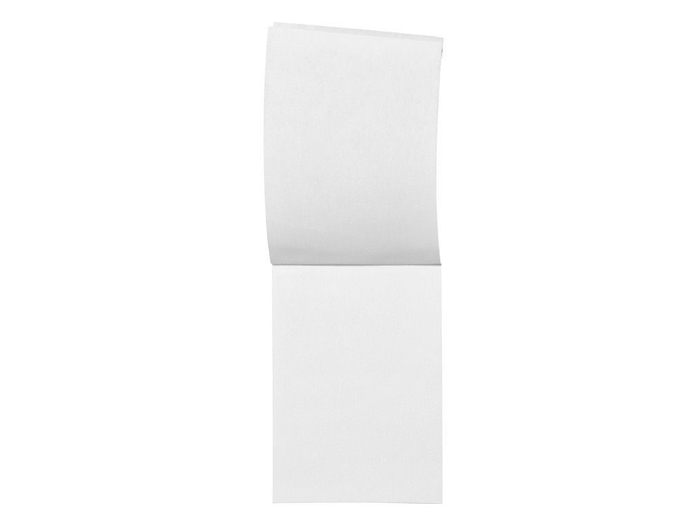 BLOC NOTAS LIDERPAPEL LISO A6 80 HOJAS 60 G/M2 PERFORADO SIN TAPA