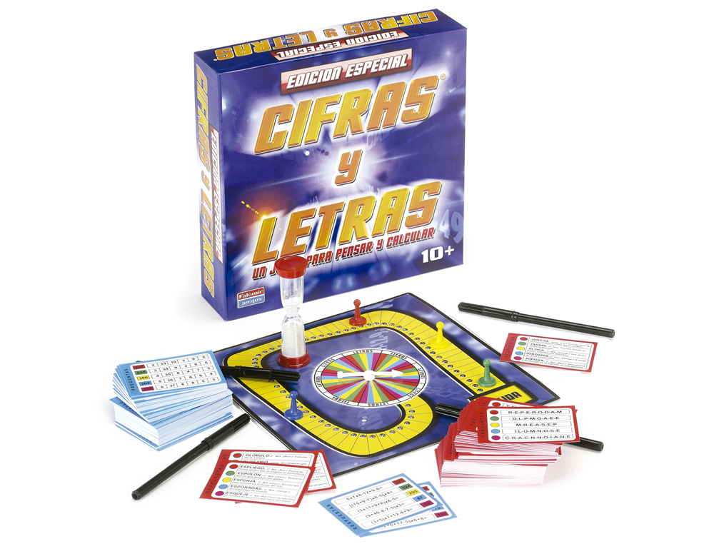 JUEGO DE MESA FALOMIR CIFRAS Y LETRAS BASIC