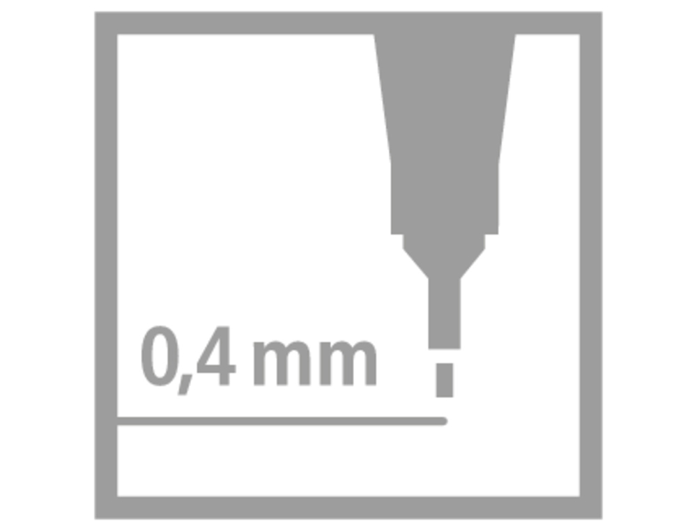 ROTULADOR STABILO PUNTA DE FIB RA POINT 88 VERDE NEON PUNTA FINA 0,4MM