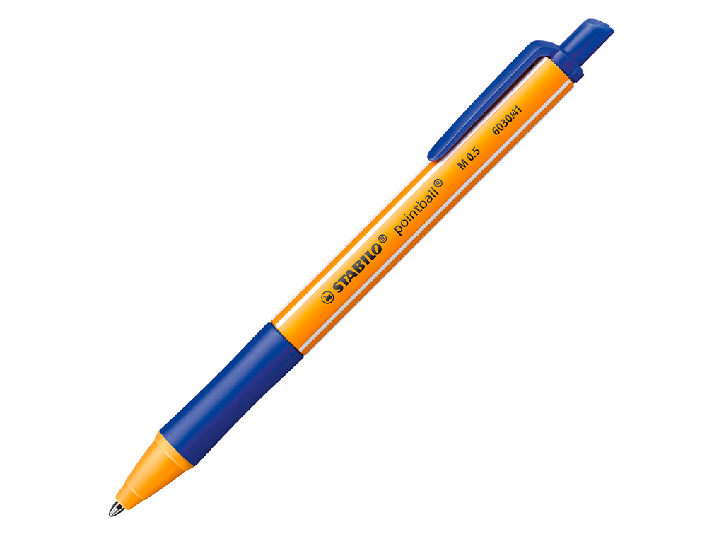 BOLIGRAFO STABILO POINTBALL 0,5 MM AZUL