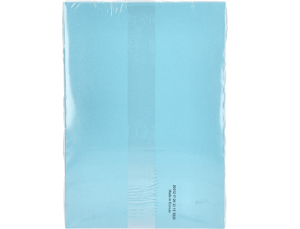PAPEL COLOR Q-CONNECT DIN A4 80GR CELESTE PAQUETE DE 500 HOJAS