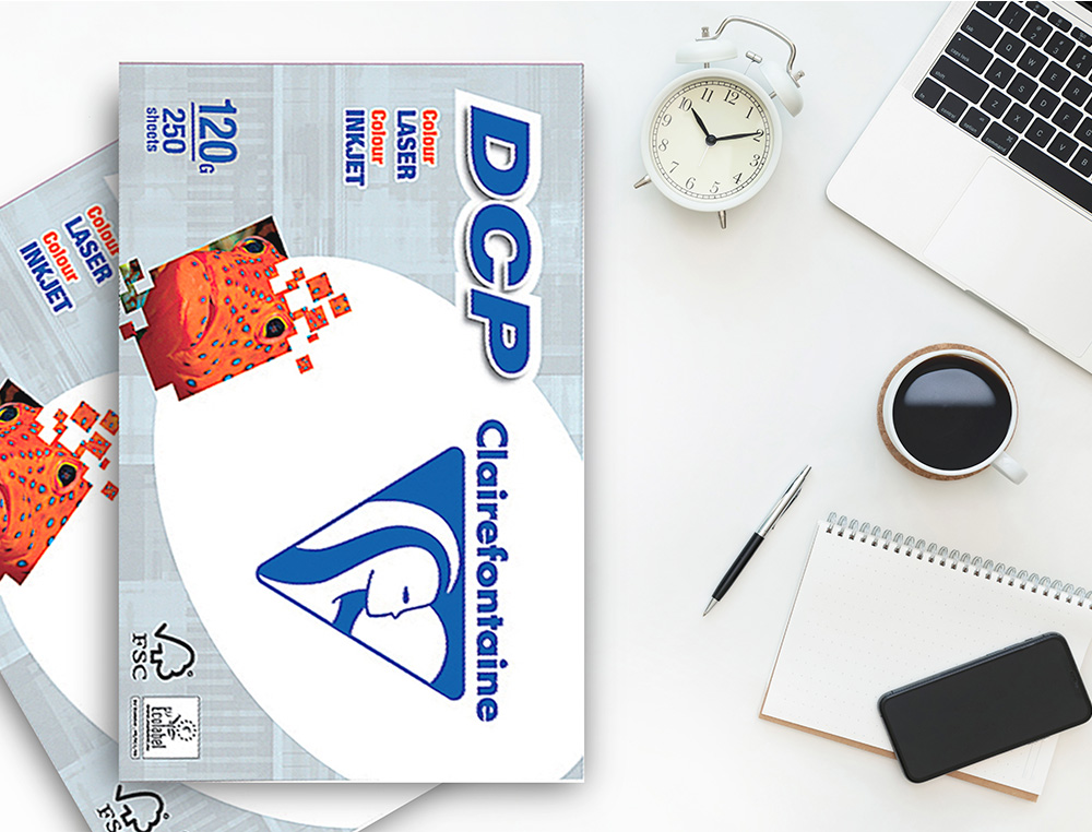 PAPEL FOTOCOPIADORA CLAIREFONTAINE DIN A3 120 GRAMOS PAQUETE DE 250 HOJAS