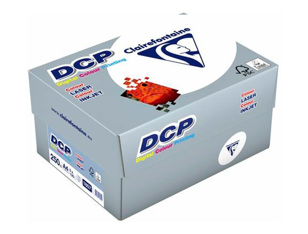 PAPEL FOTOCOPIADORA CLAIREFONTAINE DIN A3 250 GRAMOS PAQUETE DE 125 HOJAS