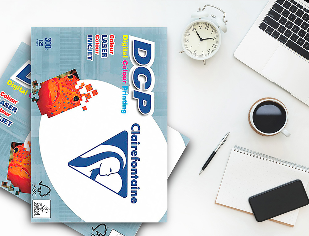 PAPEL FOTOCOPIADORA CLAIREFONTAINE DIN A3 300 GRAMOS PAQUETE DE 125 HOJAS