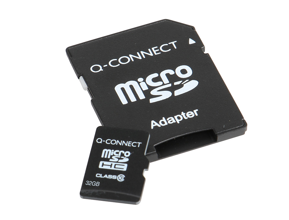 MEMORIA SD MICRO Q-CONNECT FLASH 32 GB CLASE 6 CON ADAPTADOR