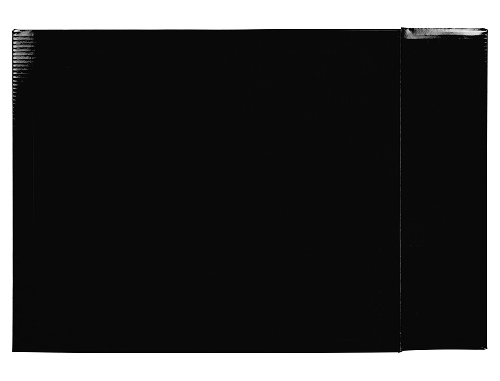 CAJA ARCHIVADOR LIDERPAPEL DE PALANCA CARTON DIN-A4 DOCUMENTA LOMO 75MM COLOR NEGRO