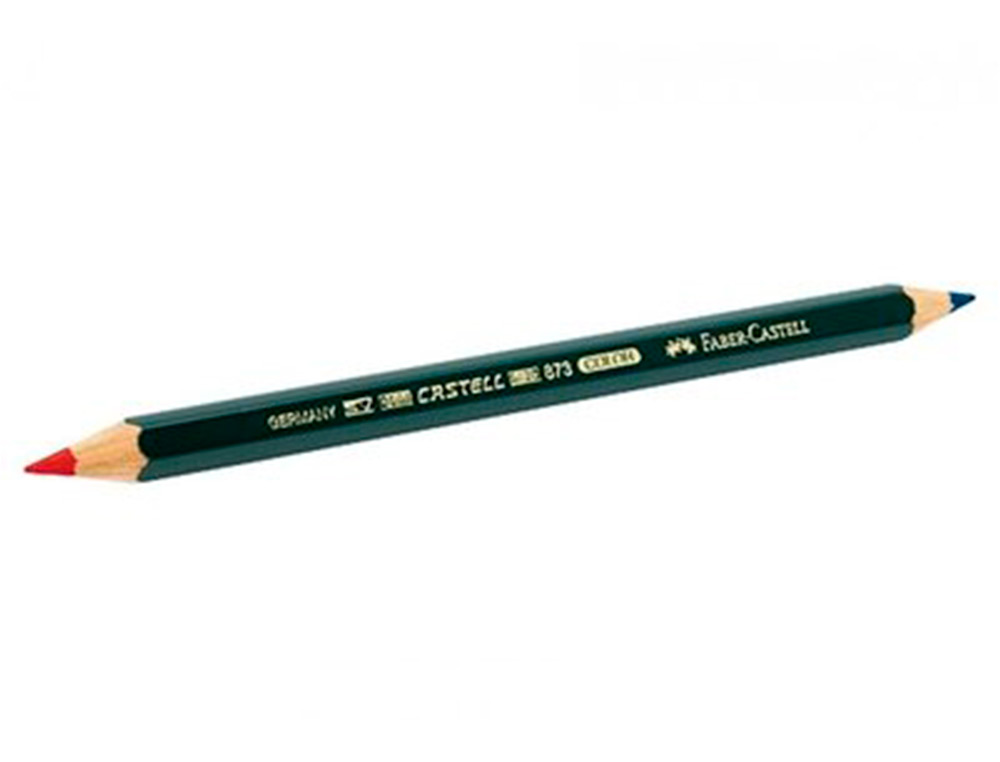 LAPICES BICOLOR FABER CASTELL GOLDFABER ROJO/AZUL UNIDAD