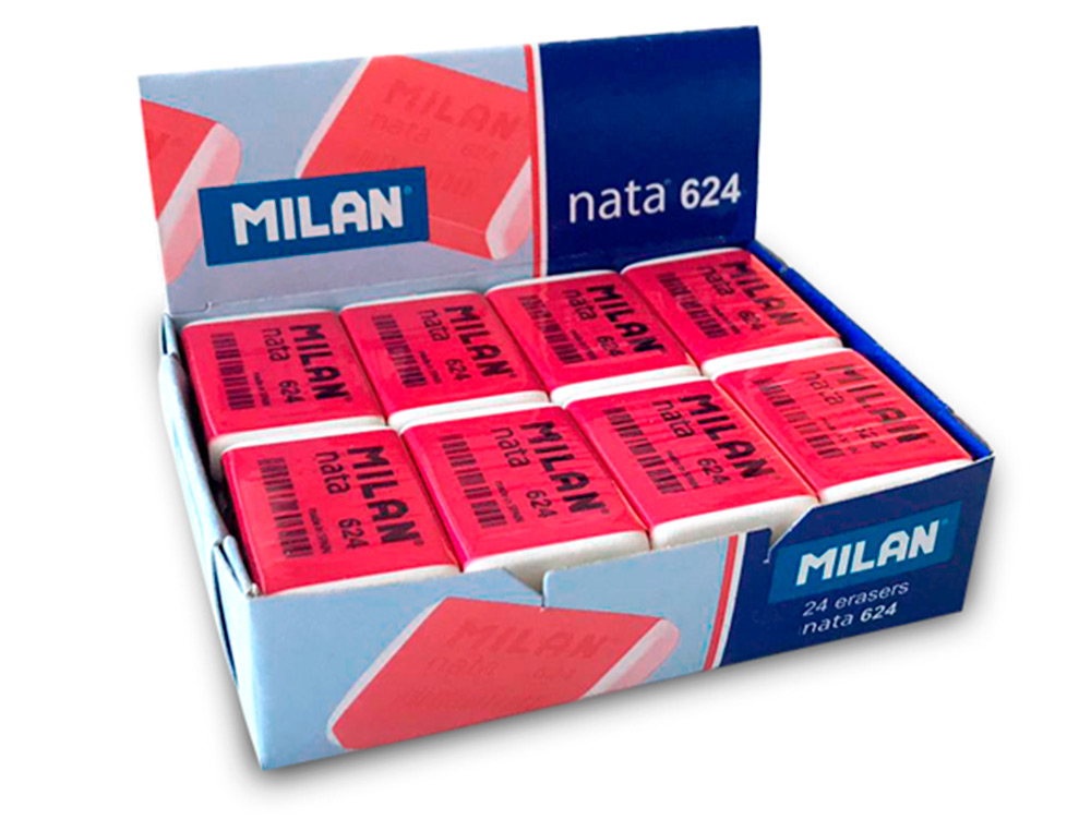 GOMA DE BORRAR MILAN 624 UNIDAD