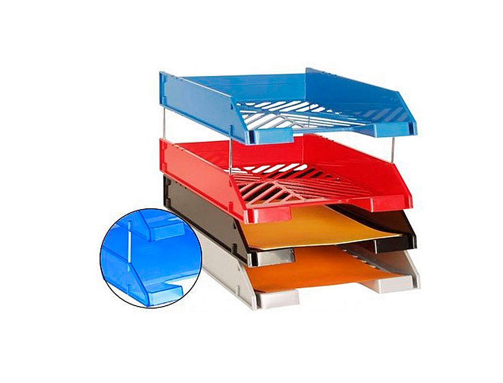 VARILLA ELEVADORA METALICA PARA BANDEJAS DE SOBREMESA REF. 715 FM 50 MM PACK DE 4 UNIDADES