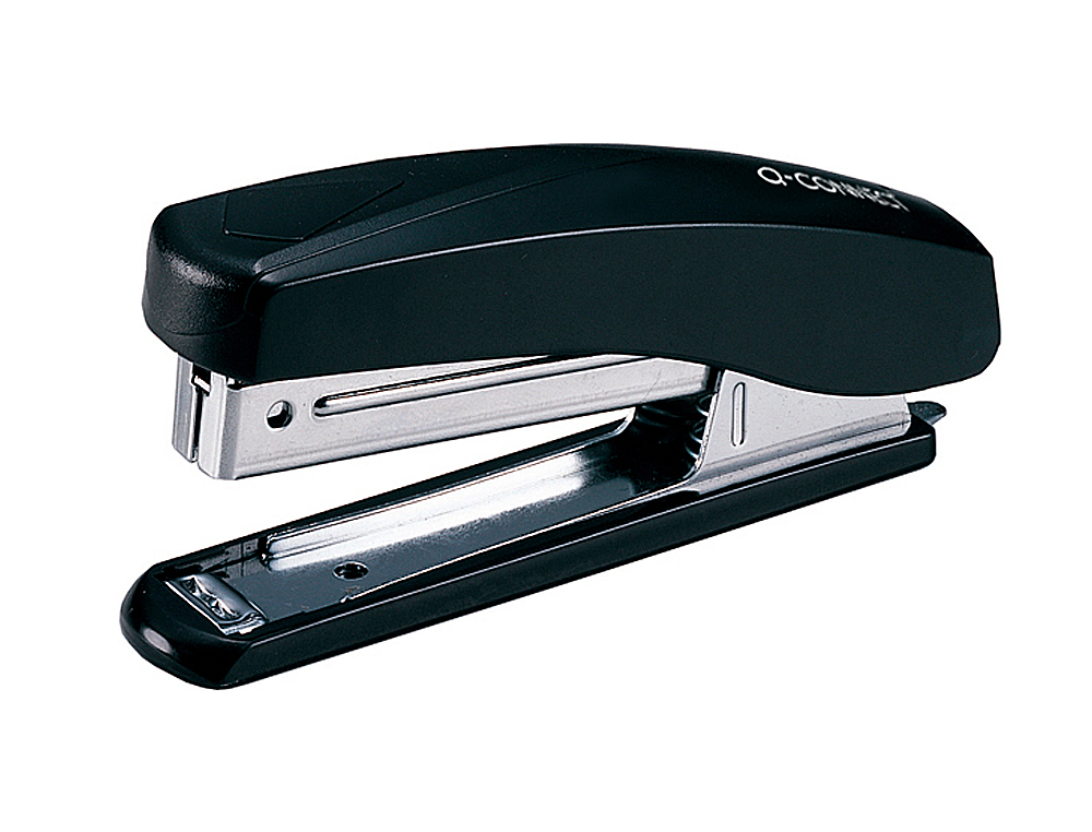 GRAPADORA Q-CONNECT KF15933 PLASTICO CAPACIDAD 10 HOJAS USA GRAPAS NUMERO 10