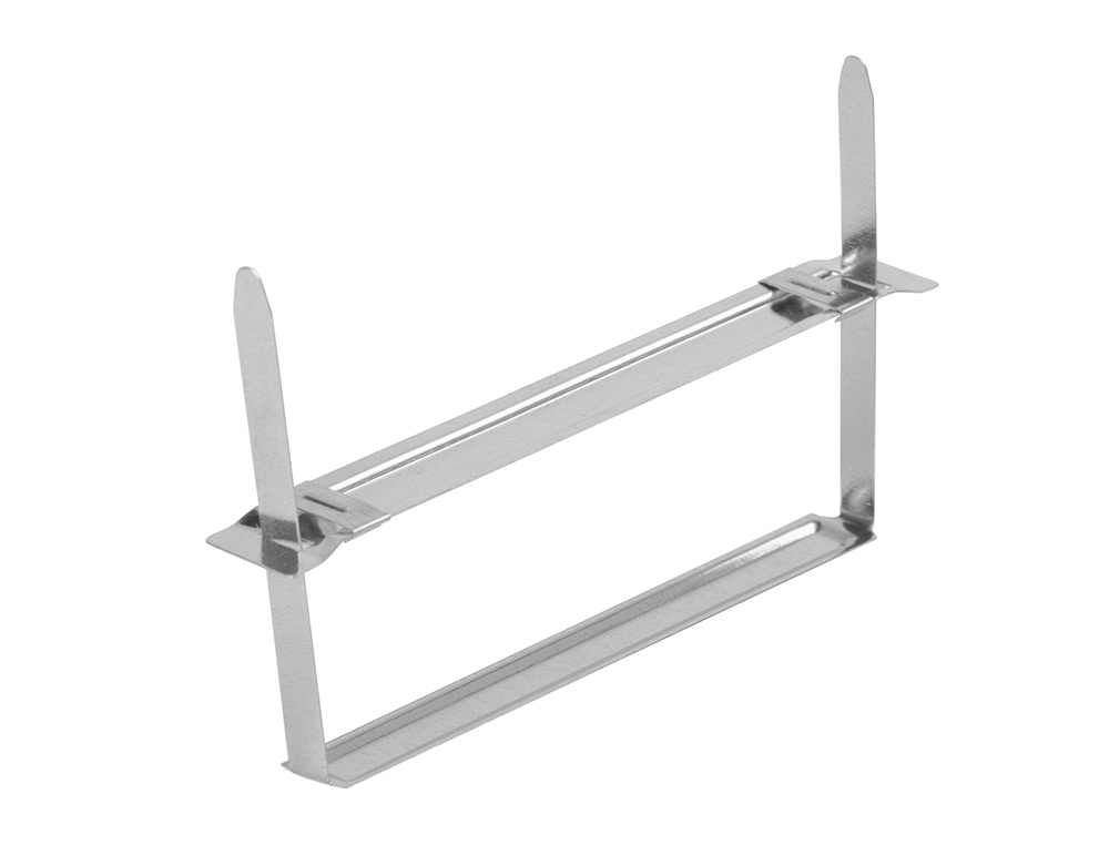 ENCUADERNADOR FASTENER Q-CONNECT PLATEADO CAJA DE 50 UNIDADES