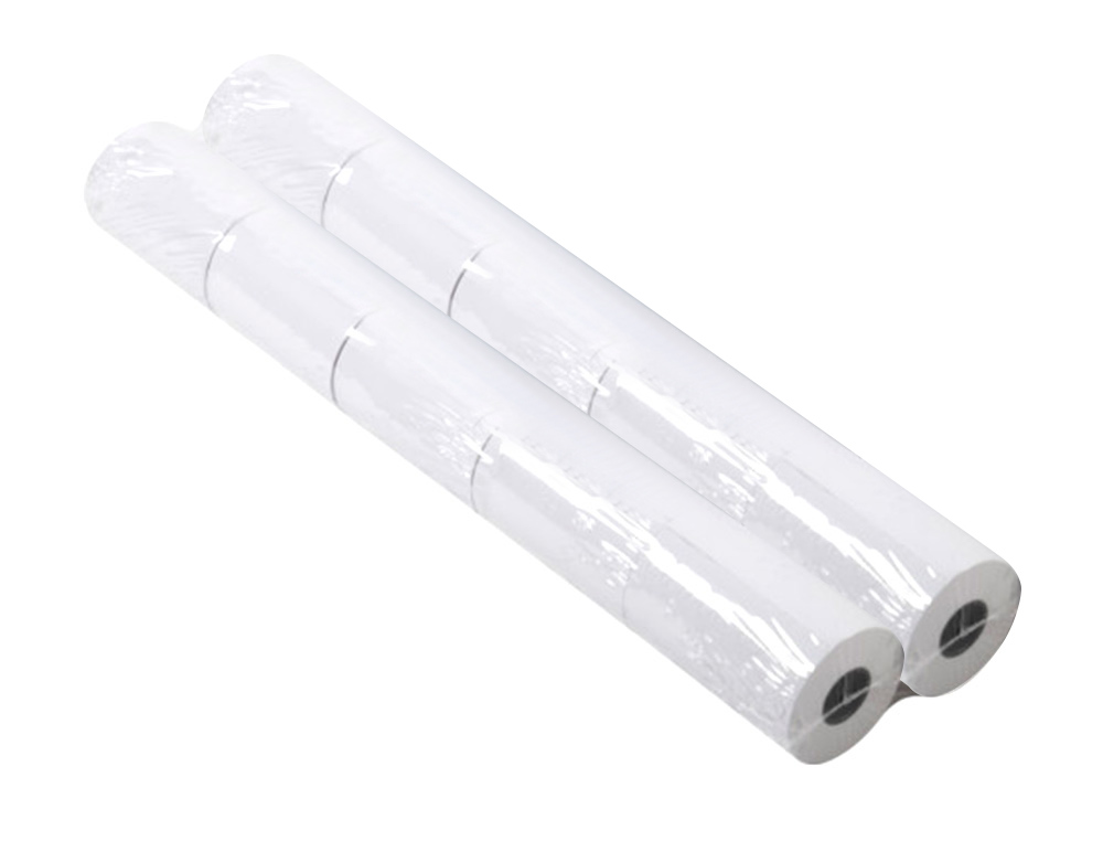 ROLLO SUMADORA TERMICO Q-CONNECT 57 MM ANCHO X 35 MM DIAMETRO PARA TPV SIN BISFENOLA