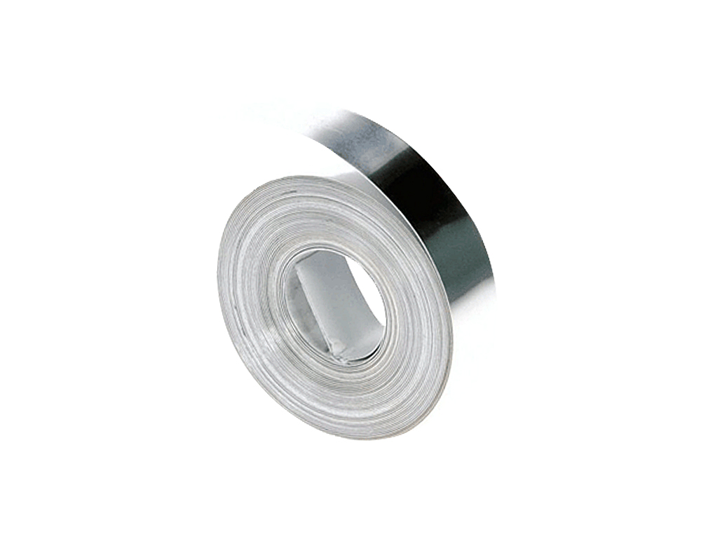 CINTA DYMO ACERO INOXIDABLE 12MM X 6,40MT SIN ADHESIVO PARA ROTULADORA