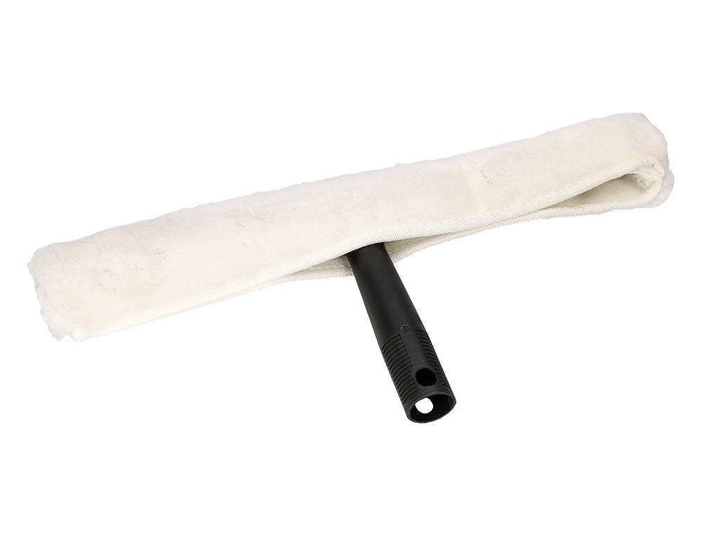 LIMPIAVENTANAS Q-CONNECT INDUSTRIAL MANGO DE PLASTICO Y HOJA LIMPIADORA DE 40 CM DE ANCHO