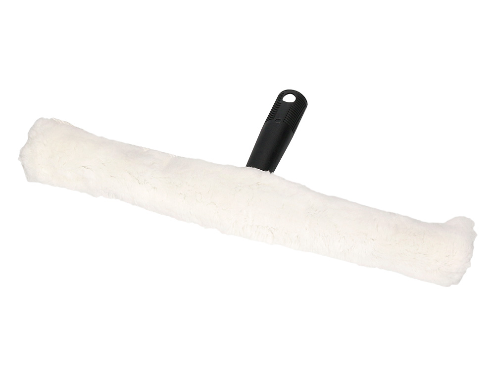 LIMPIAVENTANAS Q-CONNECT INDUSTRIAL MANGO DE PLASTICO Y HOJA LIMPIADORA DE 40 CM DE ANCHO