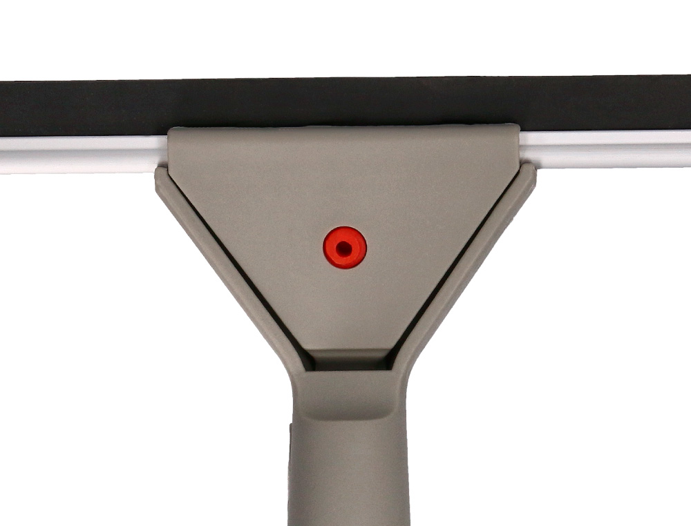 LIMPIAVENTANAS Q-CONNECT INDUSTRIAL MANGO DE ACERO Y HOJA LIMPIADORA DE PLASTICO DE 40 CM DE ANCHO