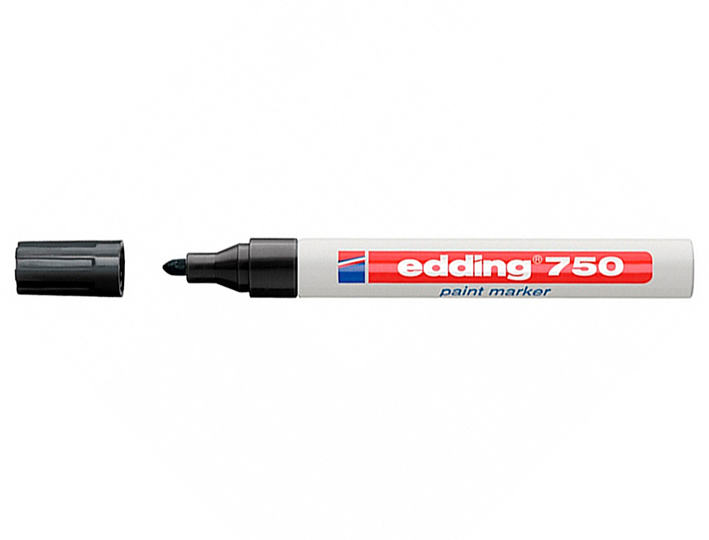 ROTULADOR EDDING PUNTA FIBRA 750 NEGRO PUNTA REDONDA 2-4 MM
