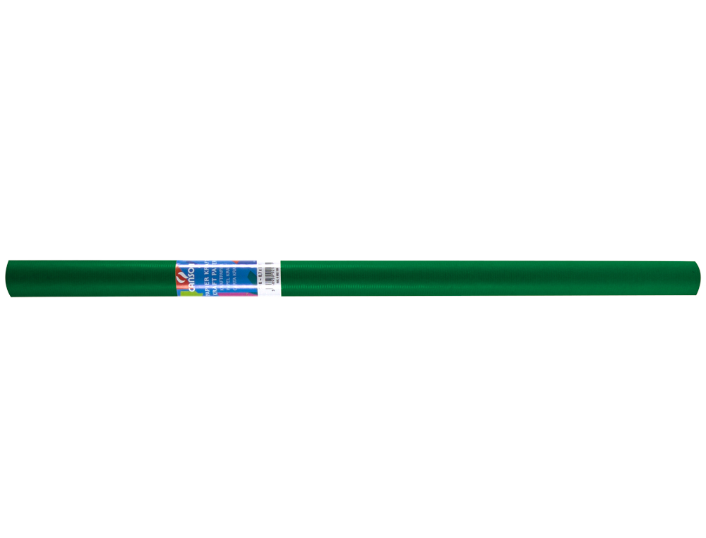 PAPEL KRAFT LIDERPAPEL VERDE MUSGO ROLLO 5X1 MT