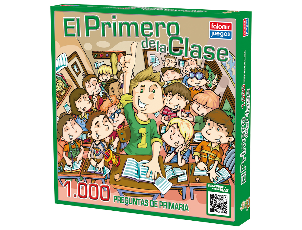 JUEGO DE MESA FALOMIR EL PRIMERO DE LA CLASE 1000 PREGUNTAS