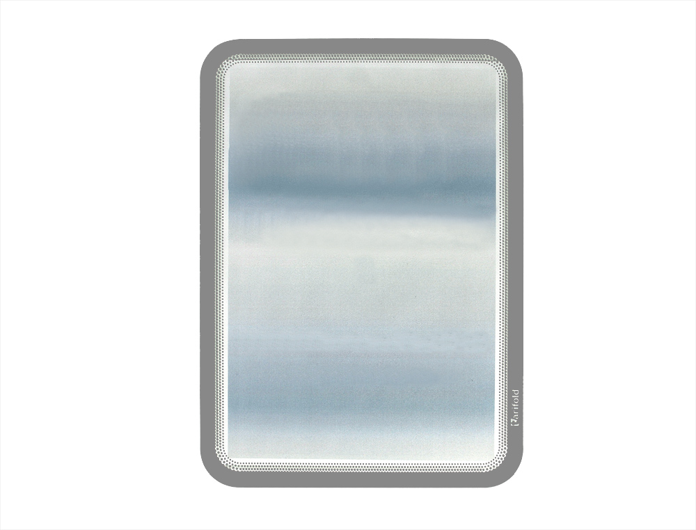 MARCO PORTA ANUNCIOS DJOIS MAGNETO DIN A4 DORSO ADHESIVO REMOVIBLE COLOR GRIS PACK DE 2 UNIDADES