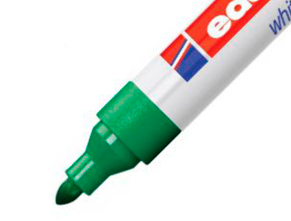 ROTULADOR EDDING PARA PIZARRA BLANCA 660 COLOR VERDE PUNTA REDONDA 1,5-3 MM