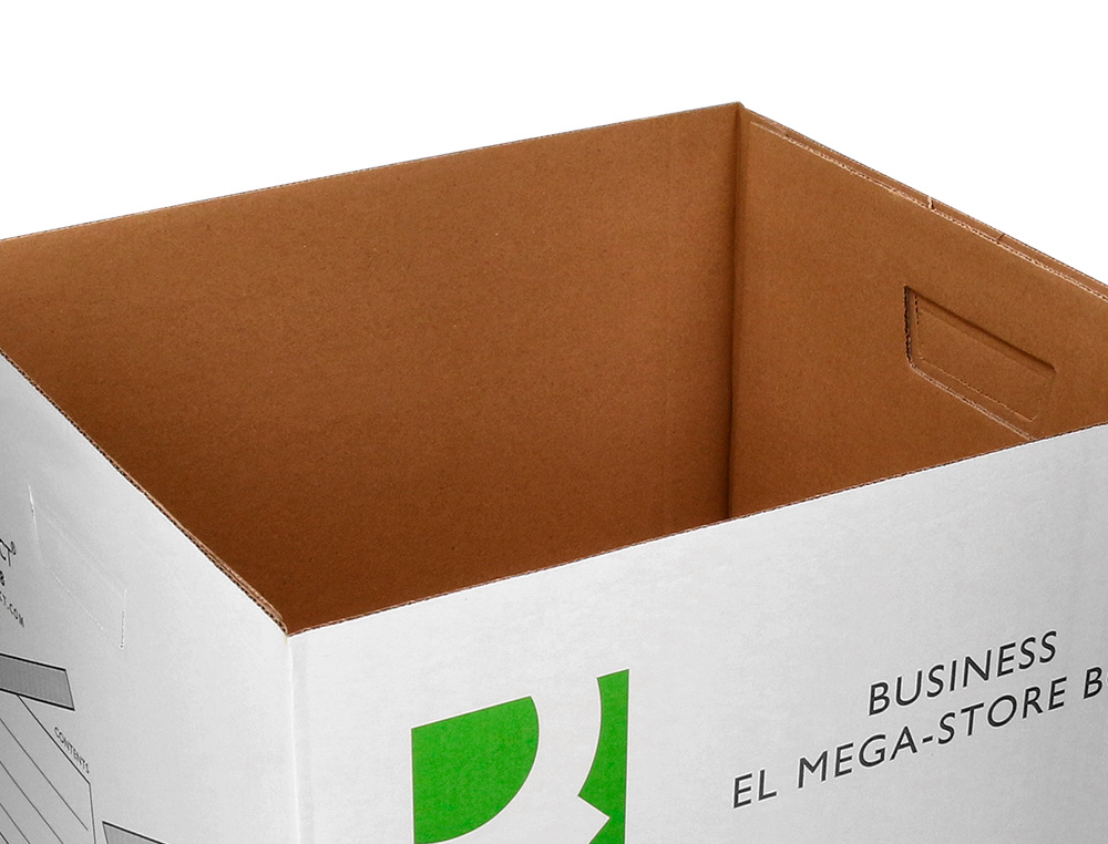 CAJON Q-CONNECT CARTON PARA 4 CAJAS ARCHIVO DEFINITIVO FOLIO MONTAJE AUTOMATICO MEDIDAS INTERIOR 295X383X430MM